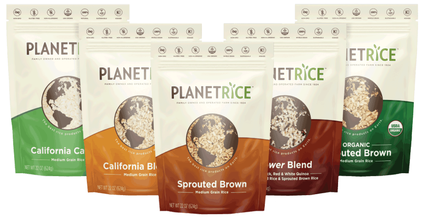 Planet Rice product lineup